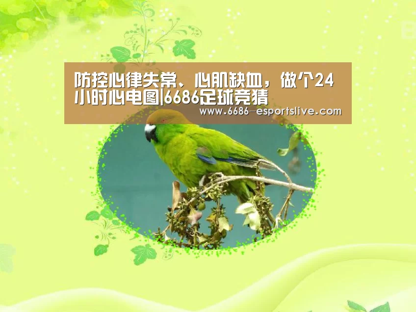 防控心律失常、心肌缺血,做个24小时心电图|6686足球竞猜(图3) 6686足球竞猜